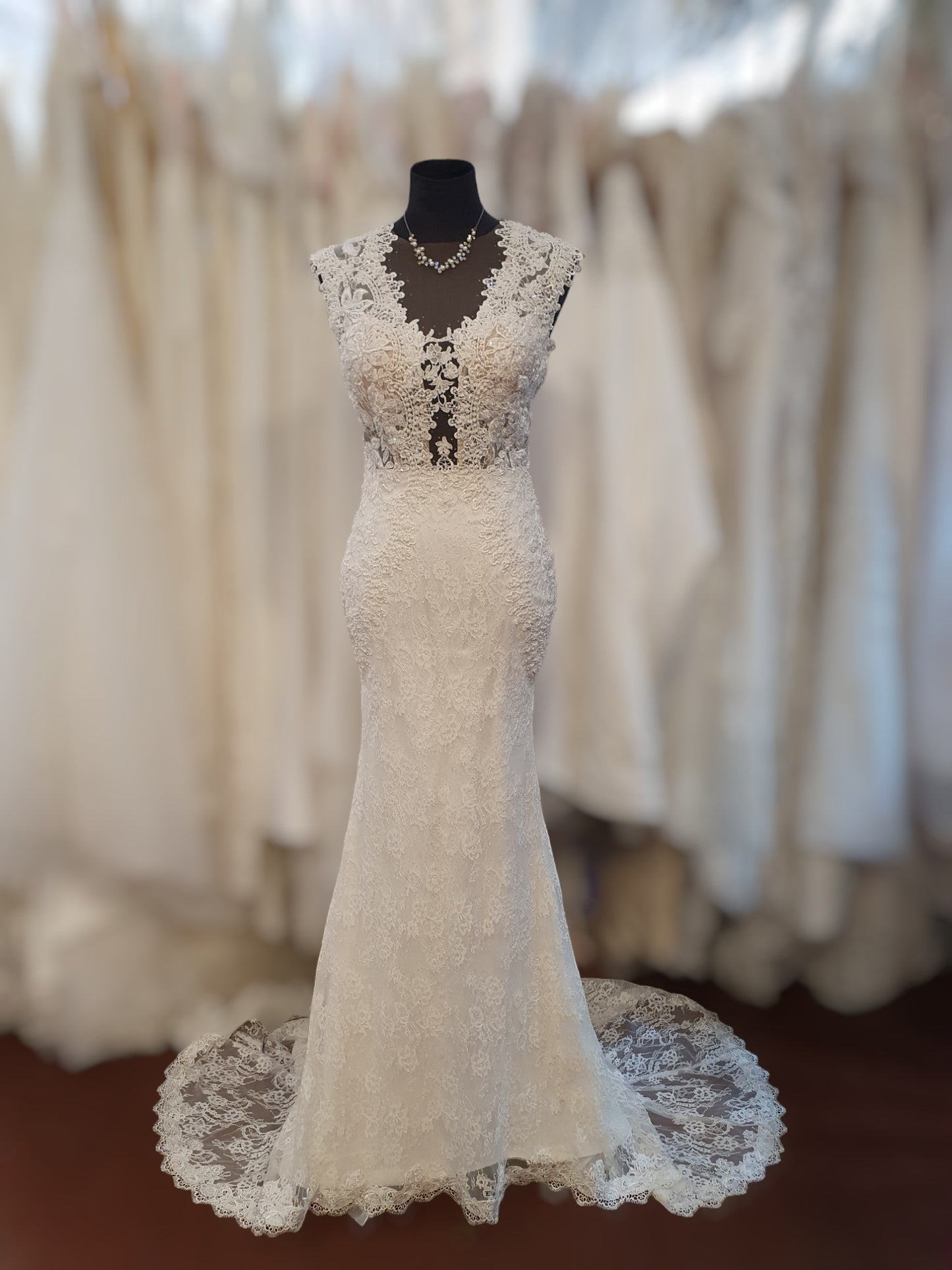 Zavana Size 10 Lace Dress With Beading