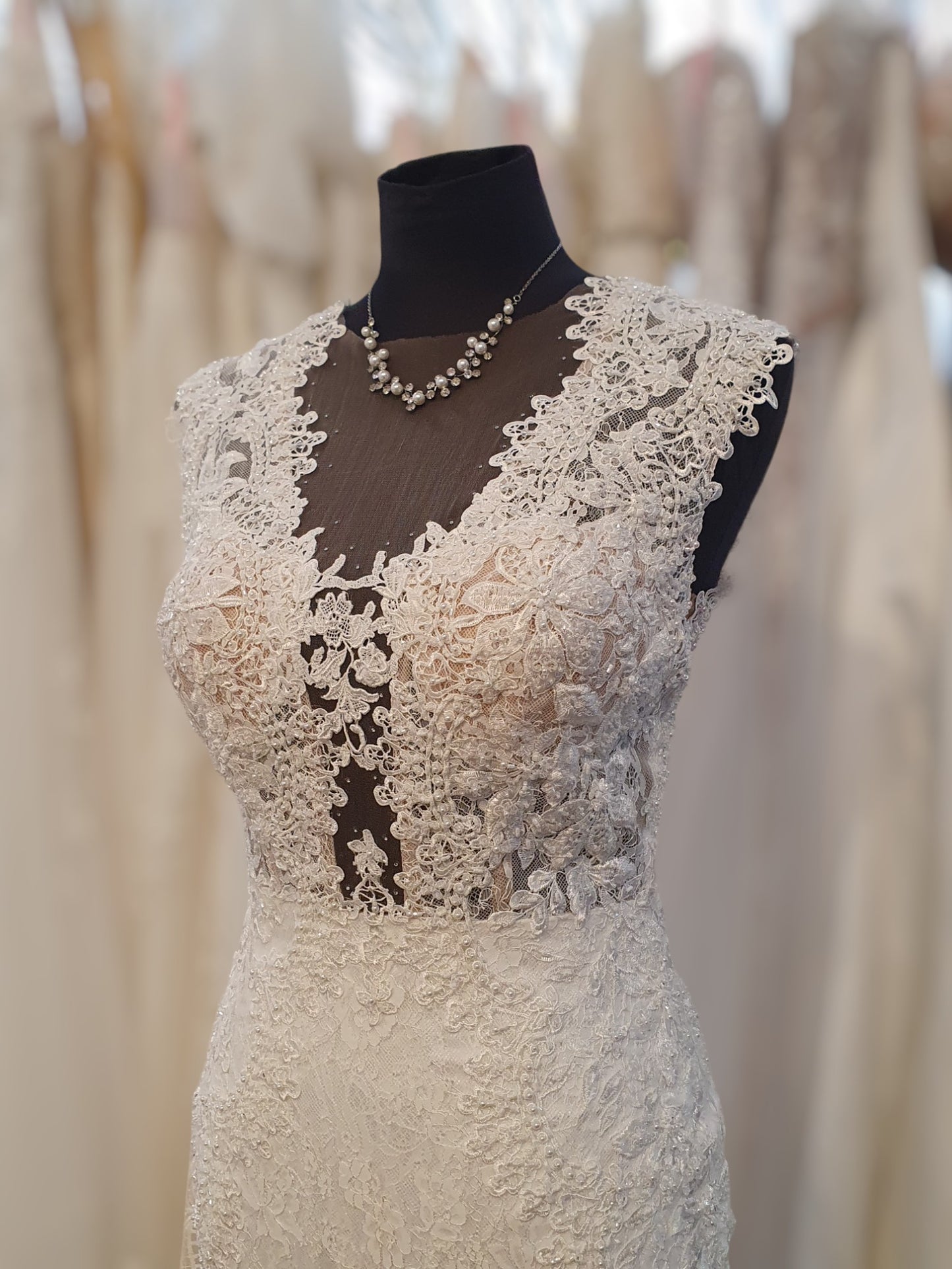Zavana Size 10 Lace Dress With Beading