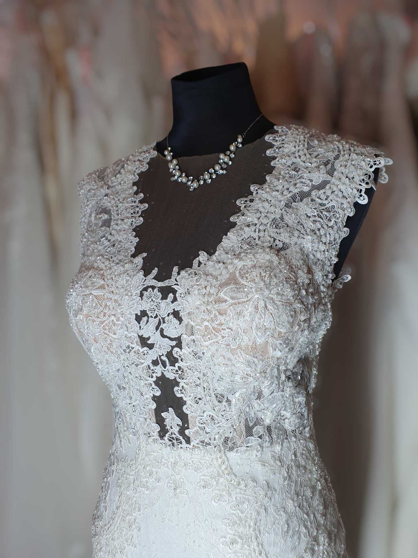 Zavana Size 10 Lace Dress With Beading