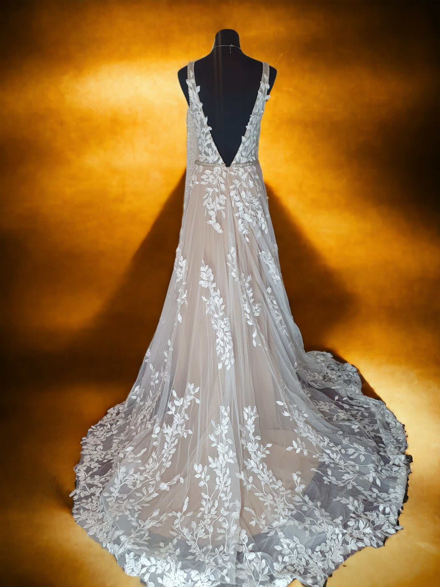 Maya Sparkling A-Line Gown