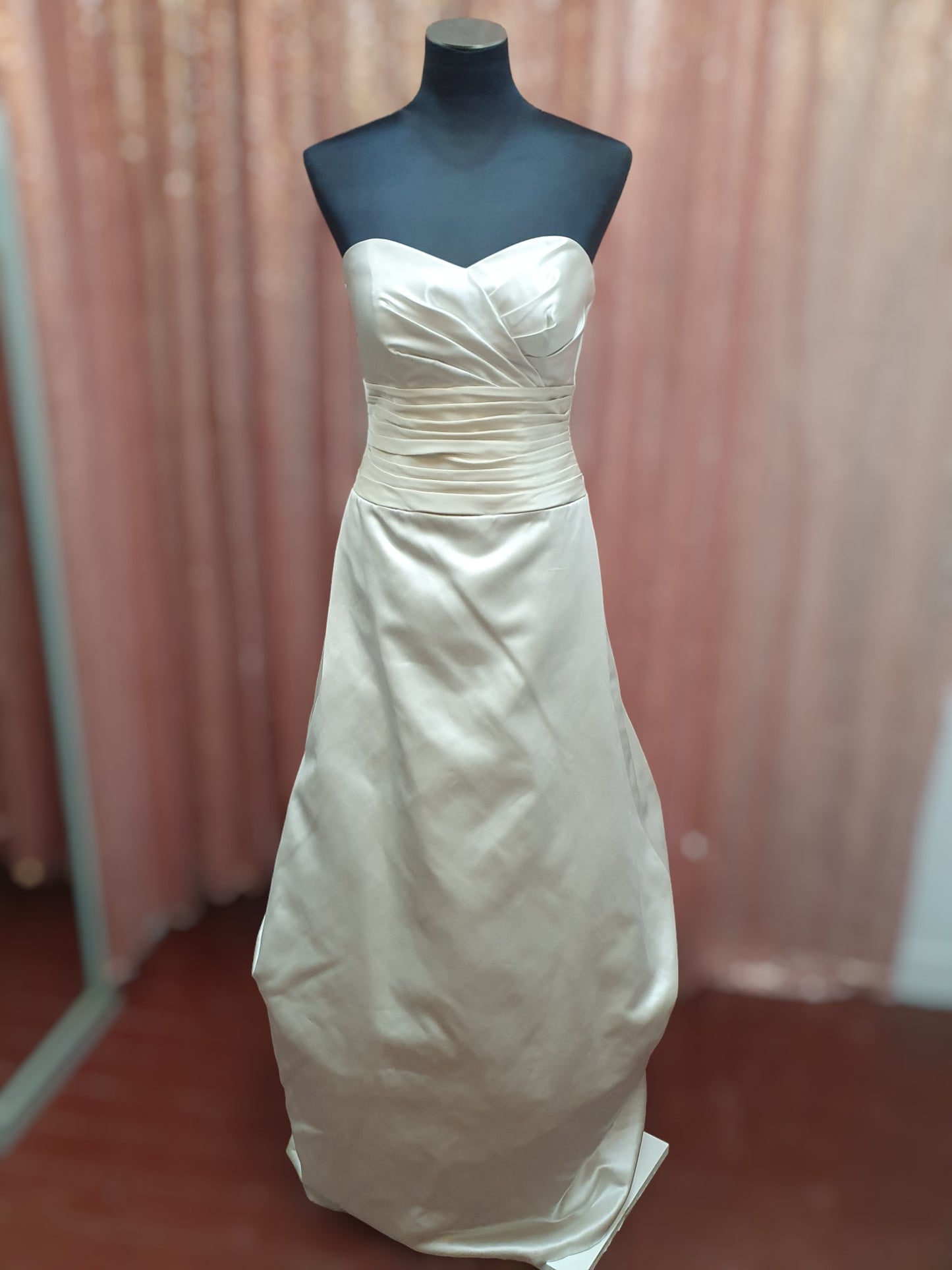 D'Amour Sweetheart Champagne Gown