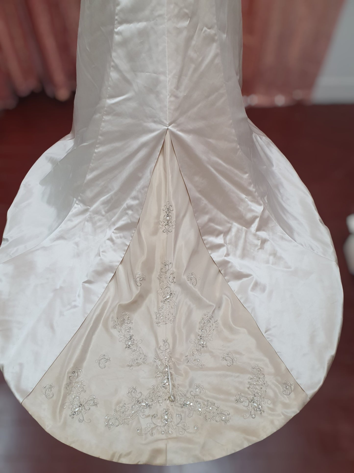 D'Amour Sweetheart Champagne Gown