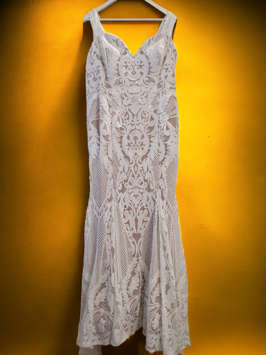 Paris Sequin Fit & Flare Gown