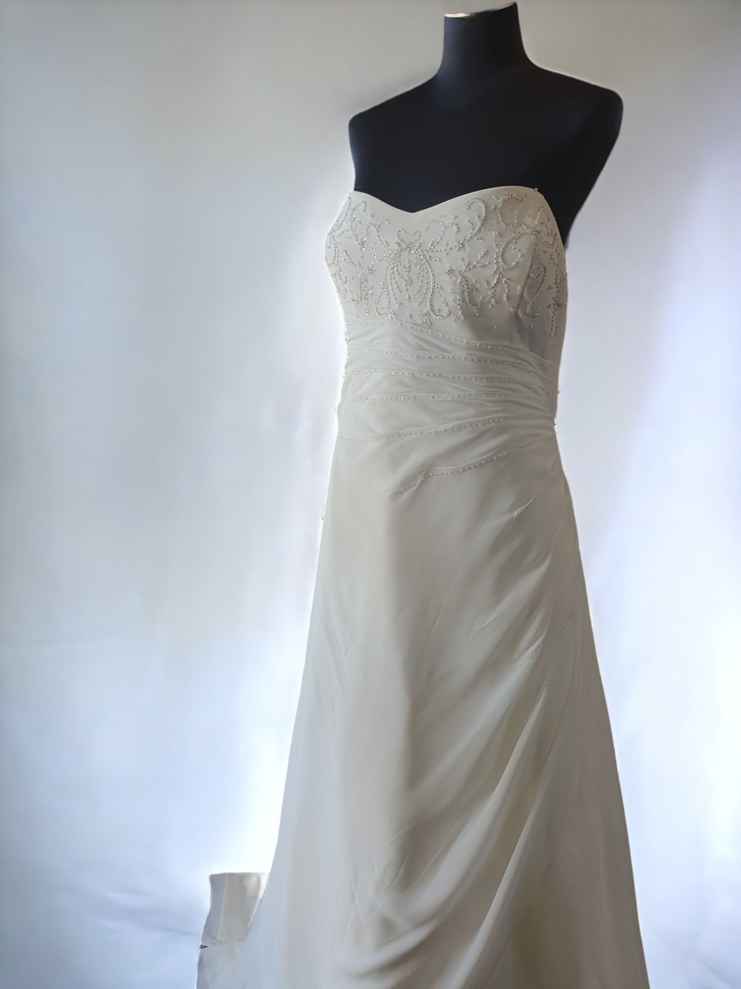 Strapless A-Line Gown, Size 22