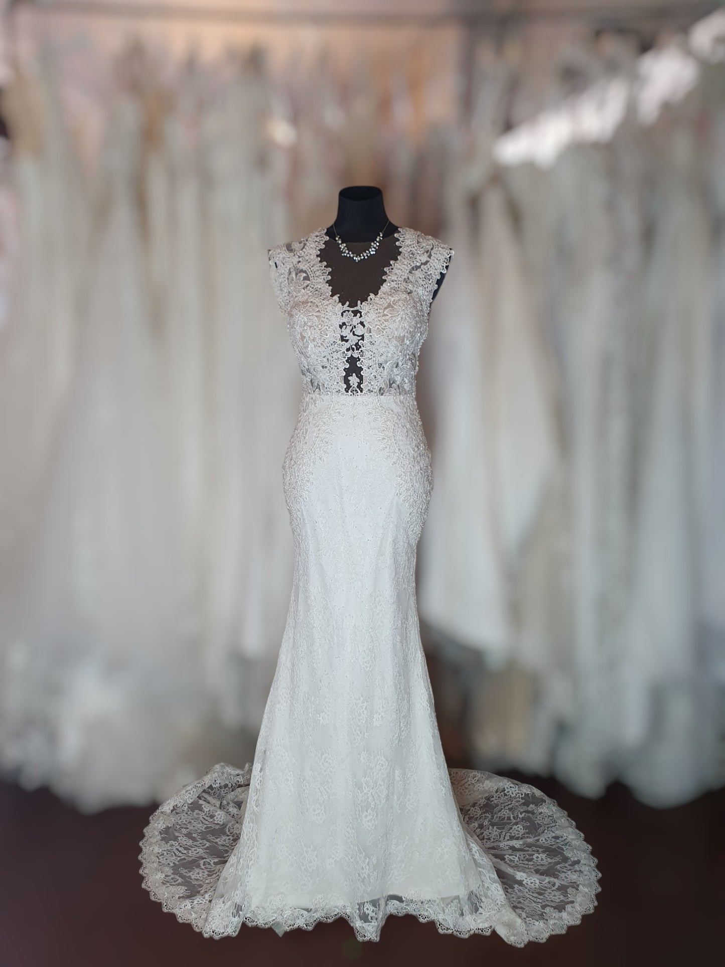 Zavana Size 10 Lace Dress With Beading