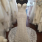 Cotton Lace Sweetheart Gown