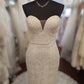 Cotton Lace Sweetheart Gown