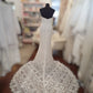 Cotton Lace Sweetheart Gown