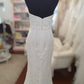 Cotton Lace Sweetheart Gown