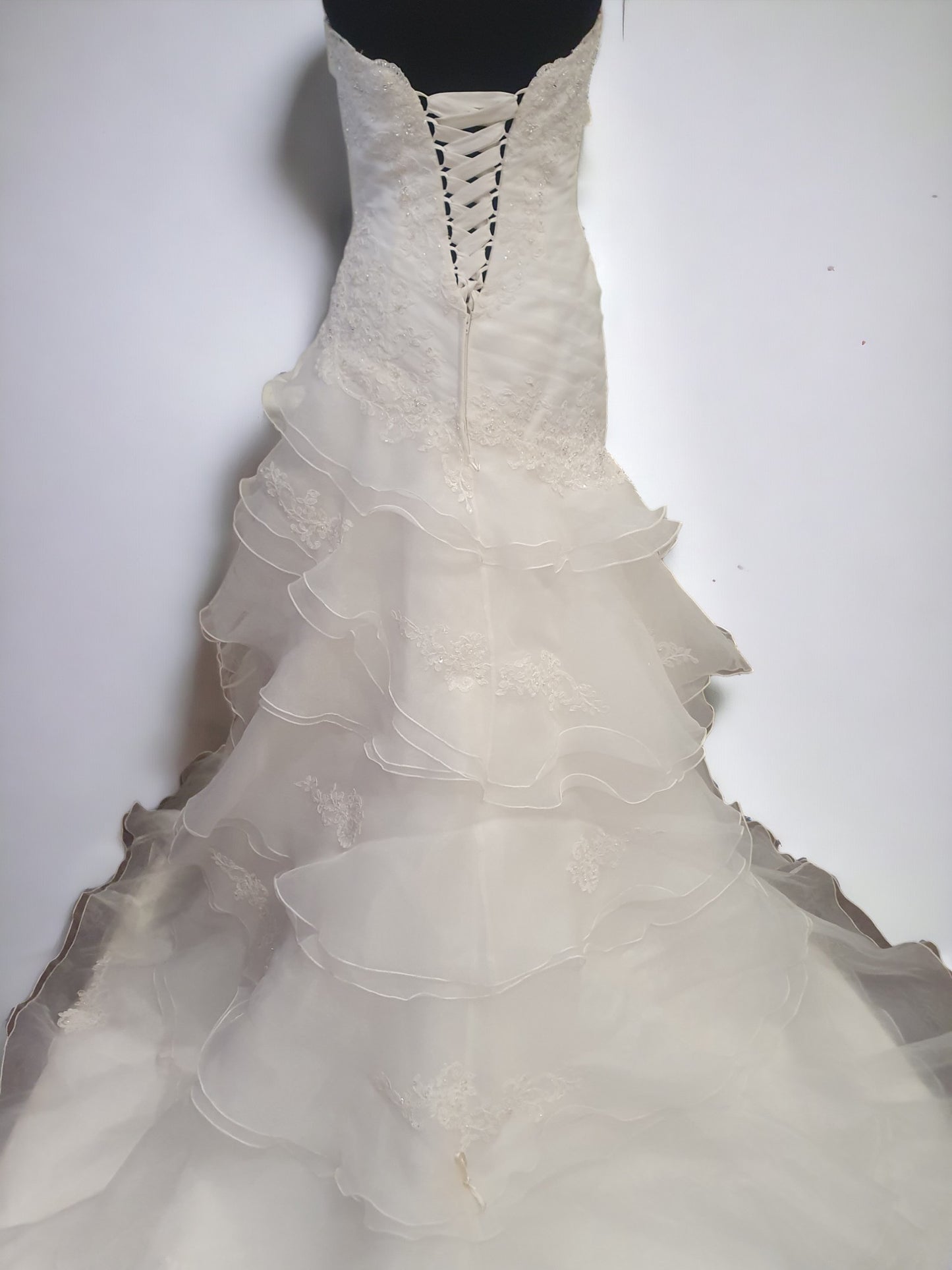 Alfred Angelo Waterfall Gown
