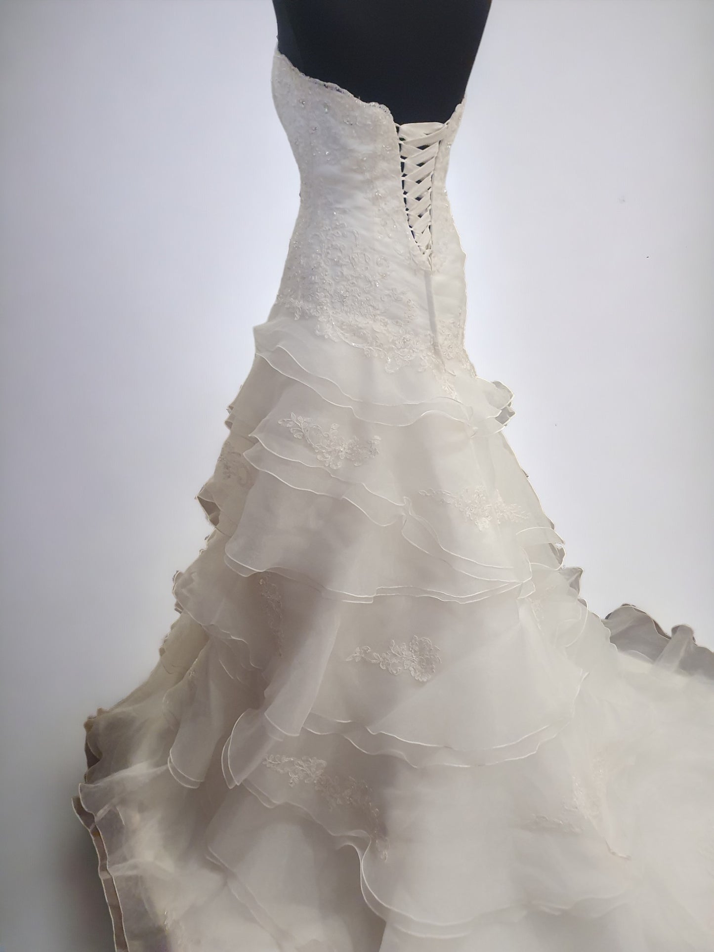 Alfred Angelo Waterfall Gown