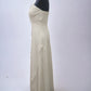 Grecian Inspired One Shoulder Gown