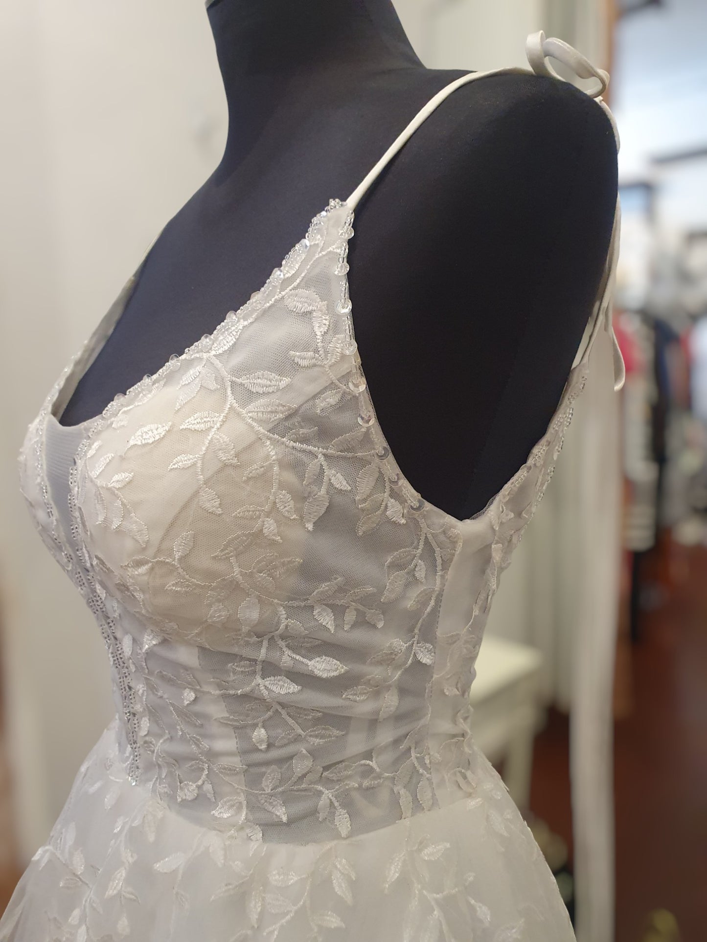 Romantic A-Line Gown