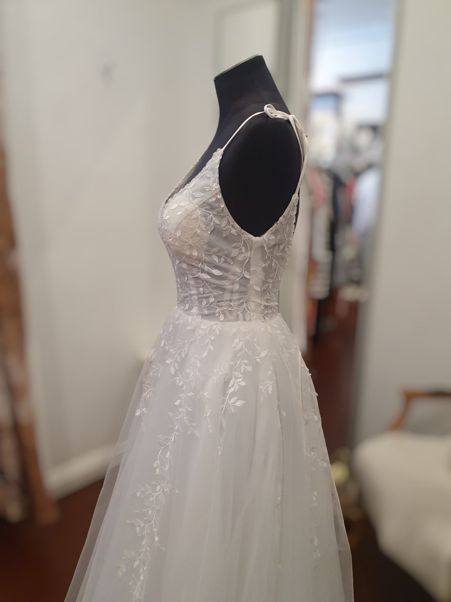 Romantic A-Line Gown