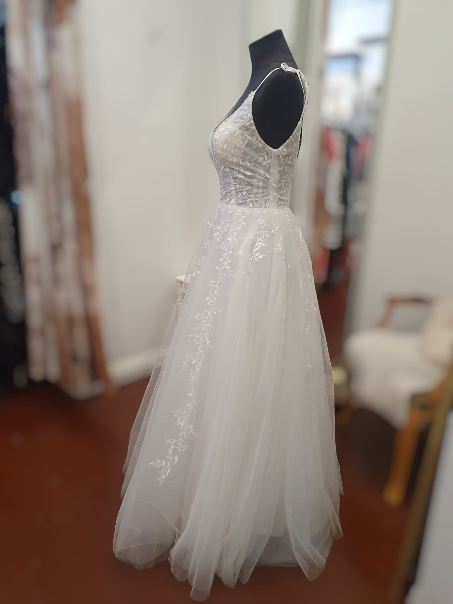 Romantic A-Line Gown