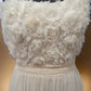 Tania Olsen Floral Strapless Gown