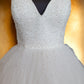 Strapless Beaded Ballgown