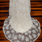 Ivory Lace Fit & Flare with Train