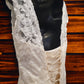 Ivory Lace Fit & Flare with Train