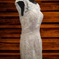 Ivory Lace Fit & Flare with Train