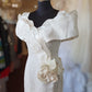 Vintage Stunner with Rose and Bow