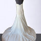 Ivory Strapless Wedding Gown