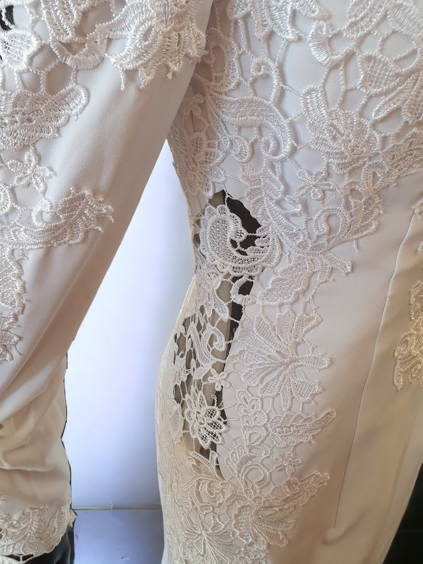 White Fit & Flare, Size 10