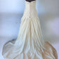 Classic Strapless A-Line Gemstone Gown