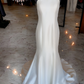 Halter White Wedding Dress